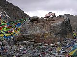 Tibet Kailash 09 Kora 08 Dolma Rock on Dolma La